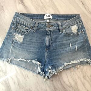 PAIGE | Daryn Denim Short - Size 28